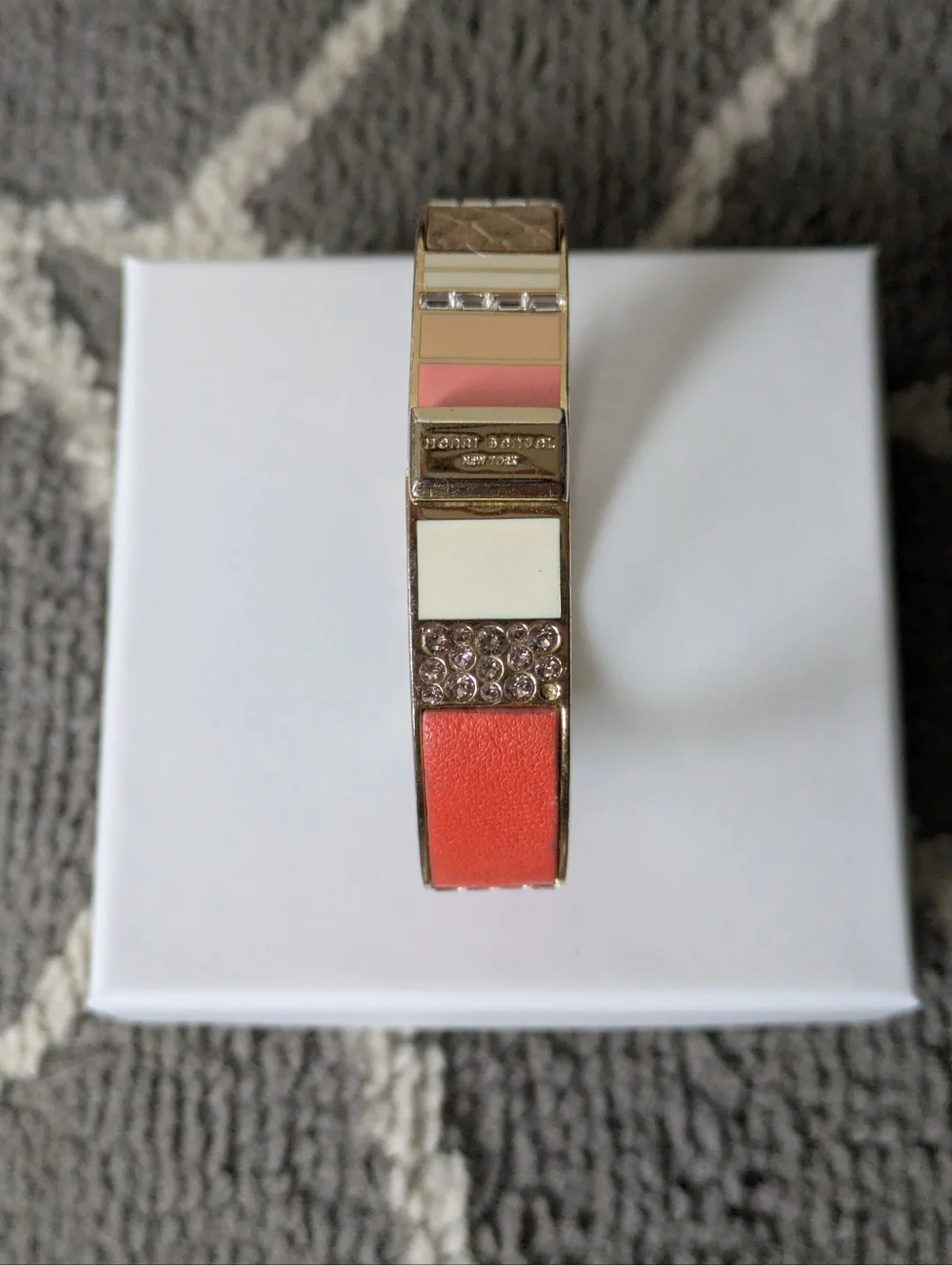 Henri Bendel Hinged Bangle Bracelet - Picture 3 of 14